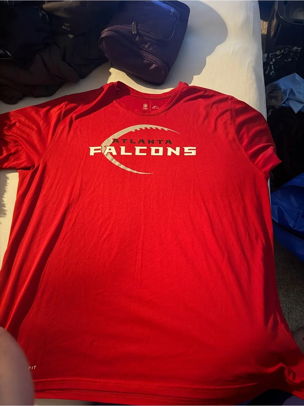 NFL Red Atlanta Falcons Graphic Kids Tee